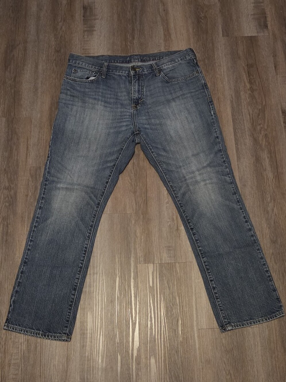 Levi's Straight Leg Faded Blue Jeans